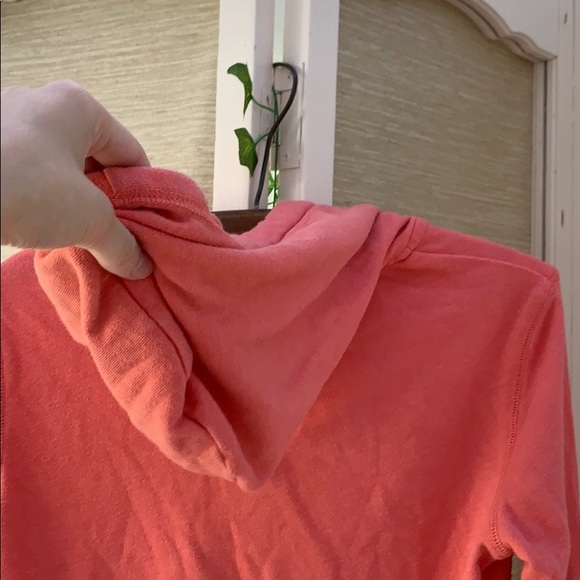 Aeropostale Hoodie, Melon Colored Sweatshirt, Front Zip Hoodie, Athleisure - Picture 10 of 10